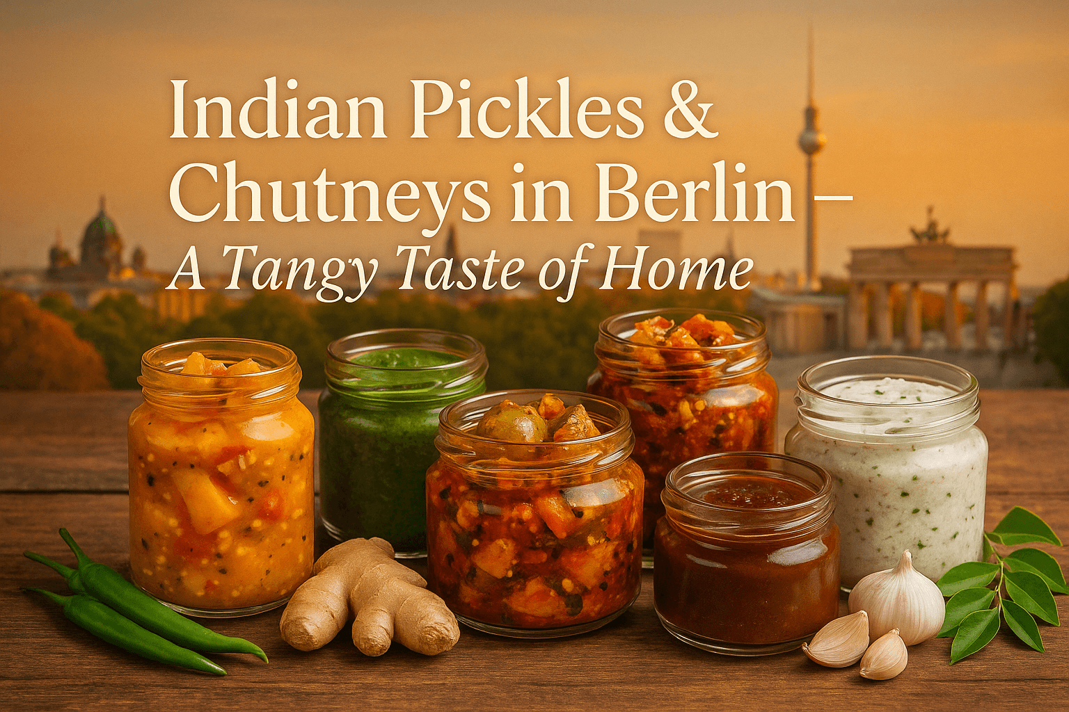 Indian Pickles & Chutneys in Berlin – A Tangy Taste of Home