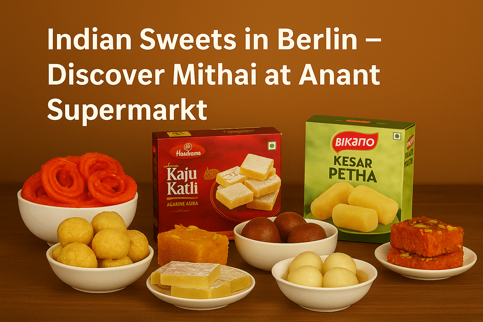 Indian Sweets in Berlin – Discover Mithai at Anant Supermarkt
