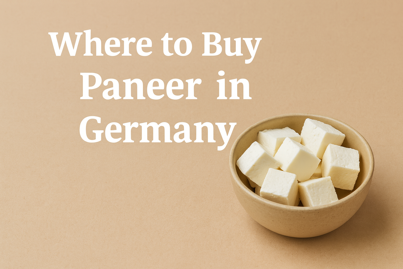 Where to Buy Paneer in Germany – Fresh & Frozen Delivered