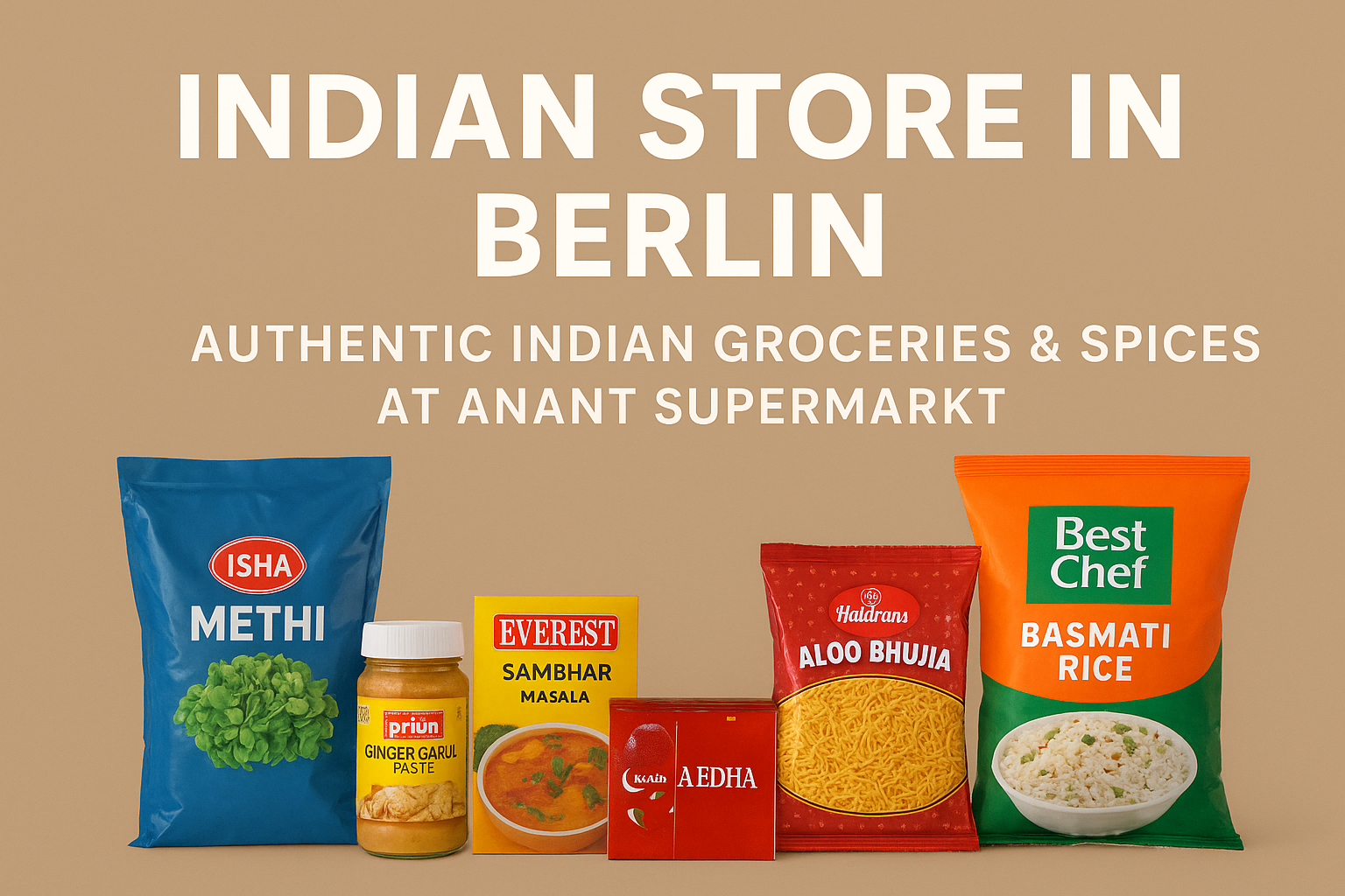 Best Indian Store in Berlin For Authentic & Fresh Groceries