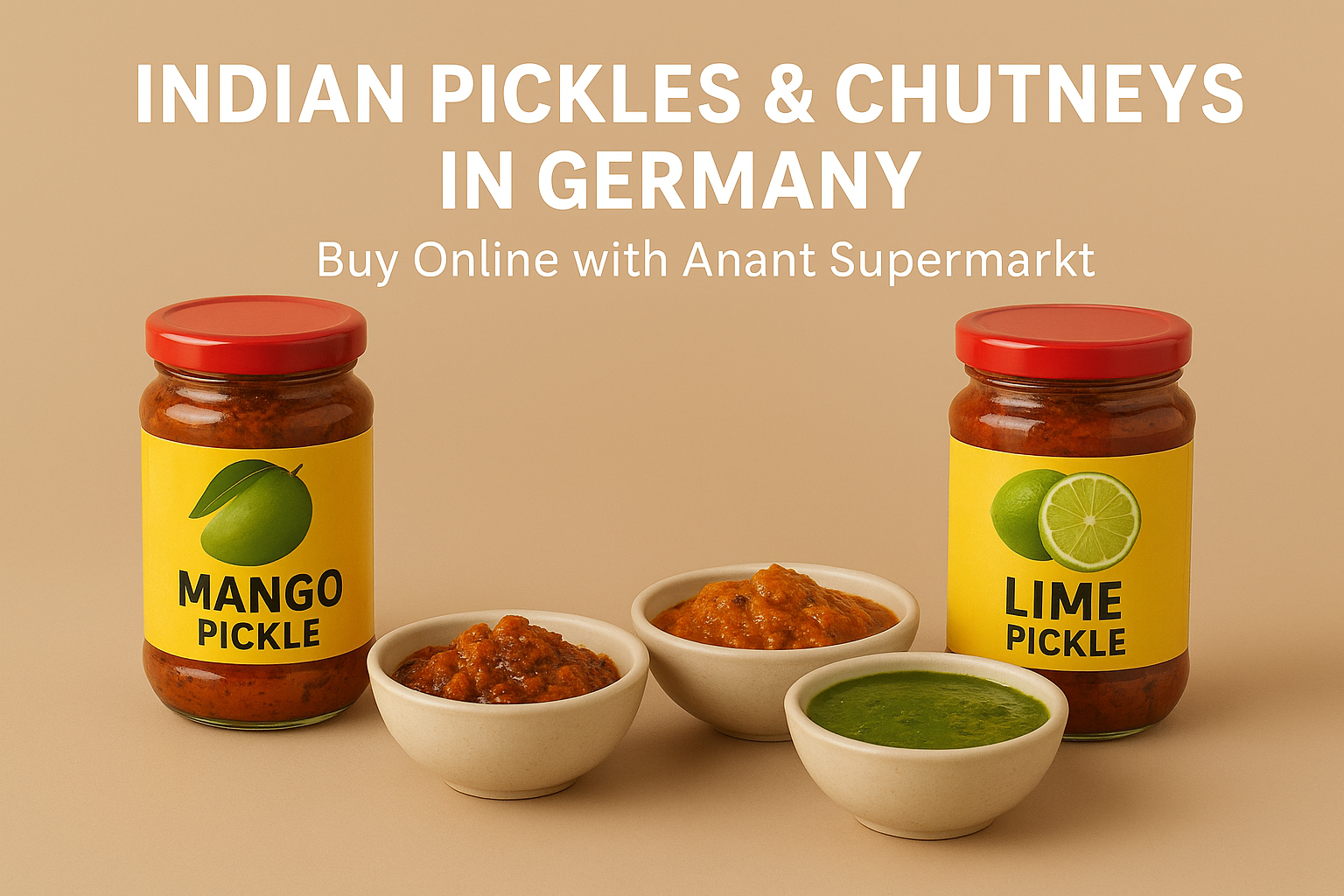 Indian Pickles & Chutneys in Germany – Home Delivery
