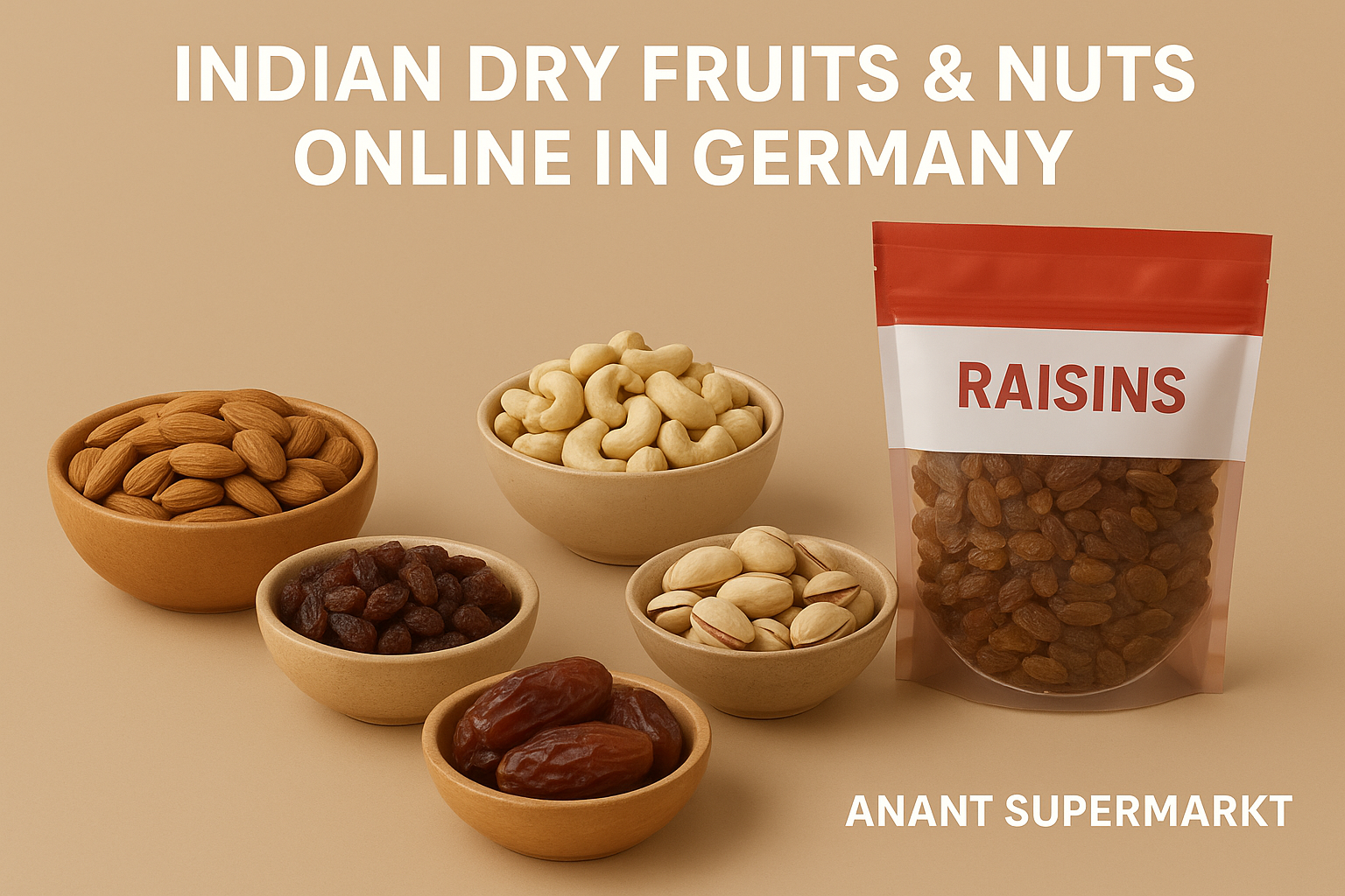 Indian Dry Fruits & Nuts Online in Germany Anant Supermarkt