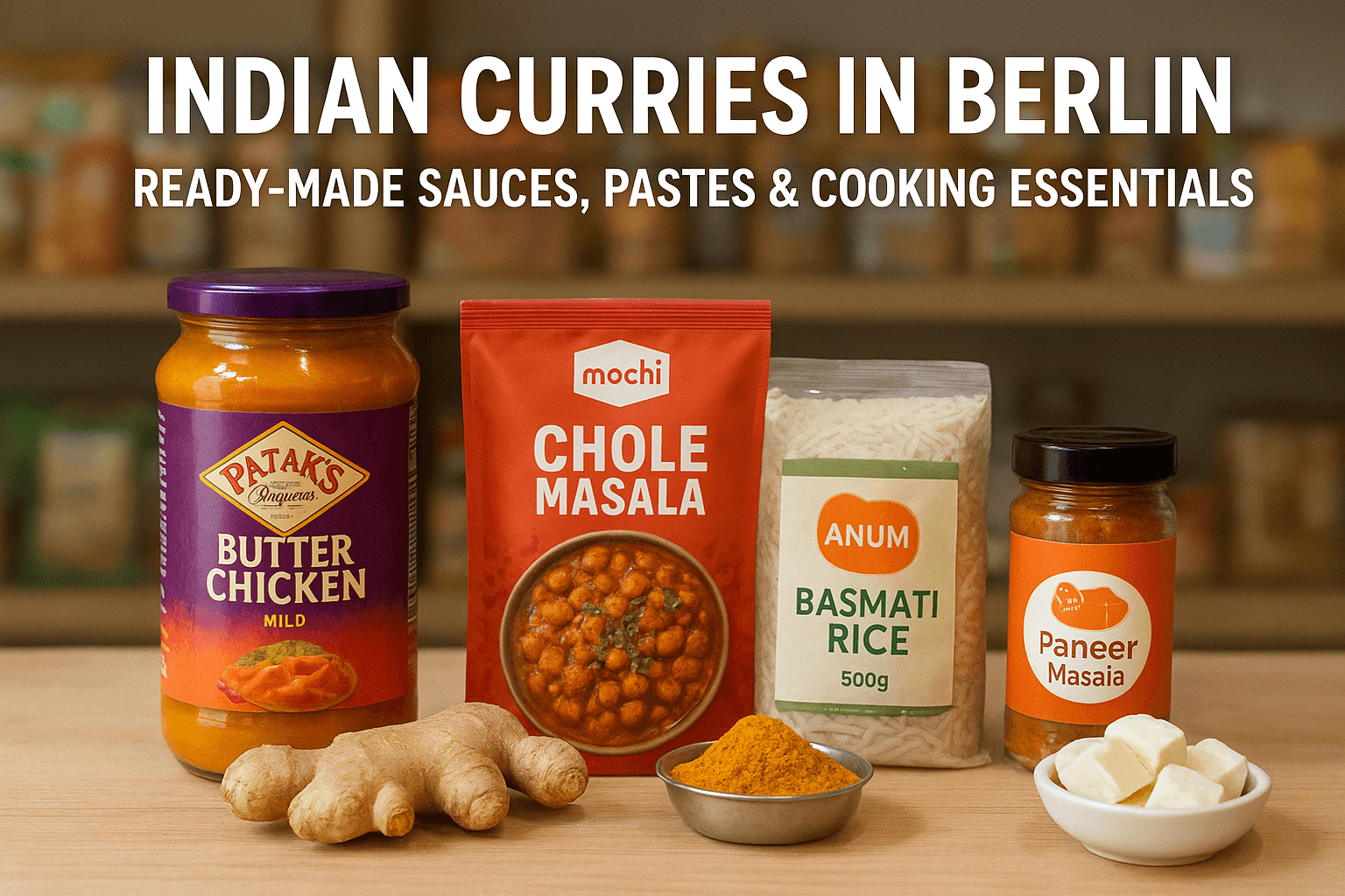 Indian Curries in Berlin – Ready-Made Sauces, Pastes & Cooking Essentials