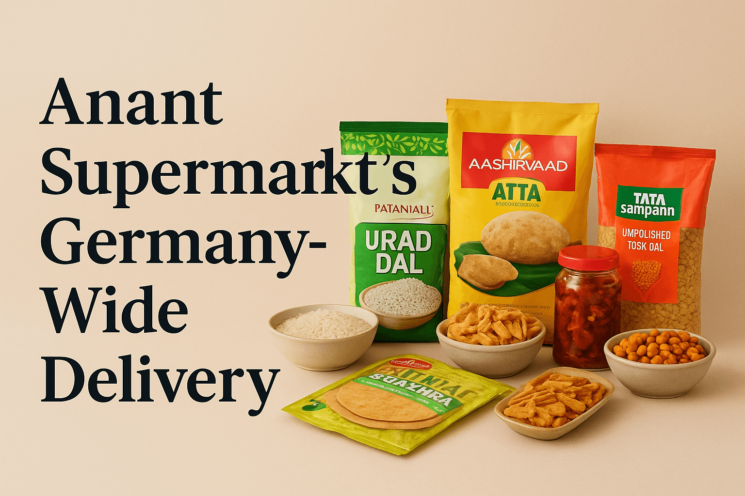 Indian Grocery Delivery Across Germany – Anant Supermarkt Now Ships Nationwide