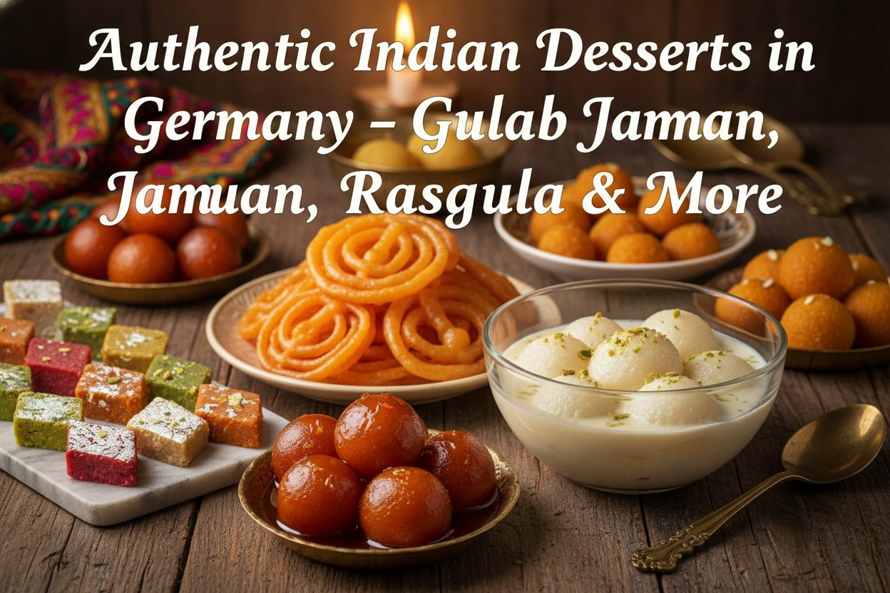 Authentic Indian Desserts in Germany – Gulab Jamun, Rasgulla & More