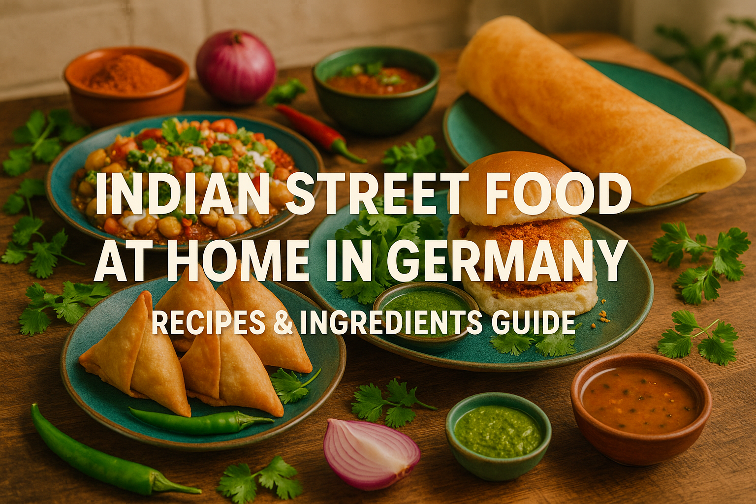 Indian Street Food at Home in Germany – Recipes & Ingredients Guide | Anant Supermarkt