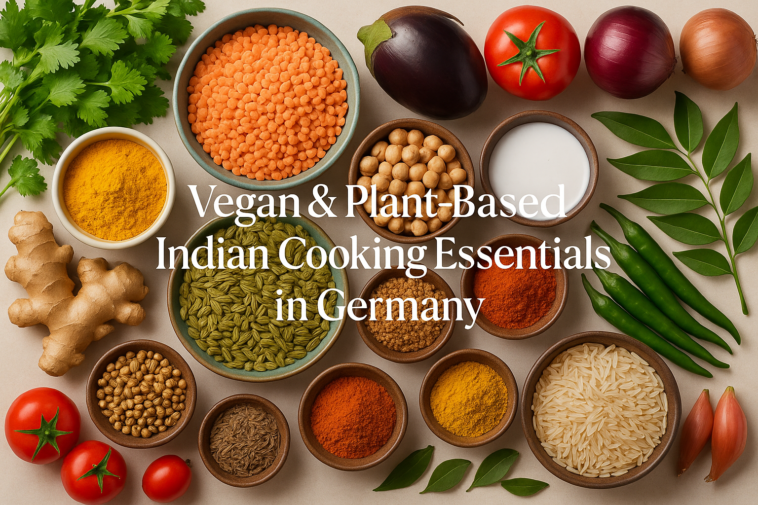 Vegan & Plant-Based Indian Cooking Essentials in Germany