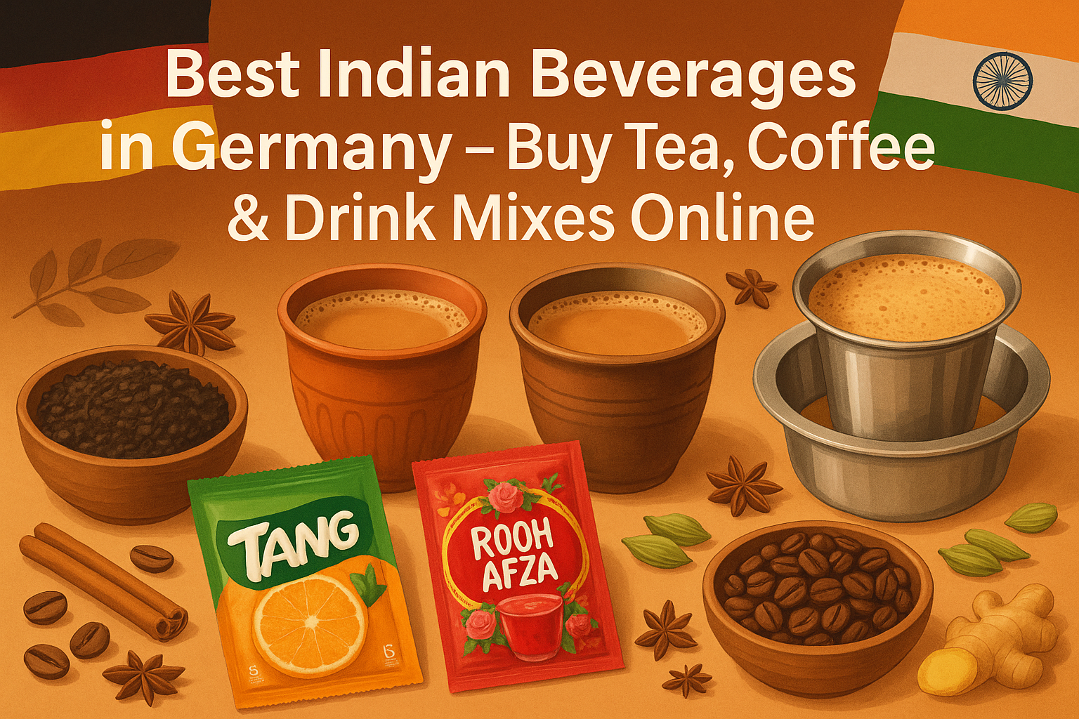 Best Indian Beverages in Germany – Buy Tea, Coffee & Drink Mixes Online