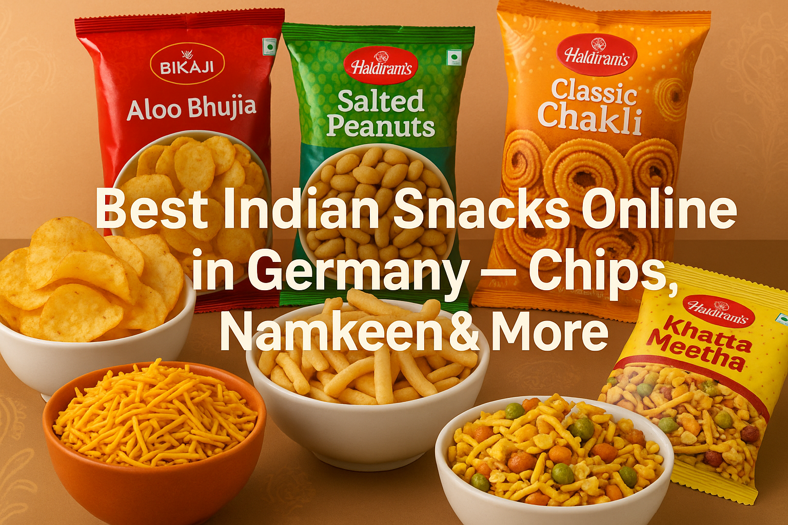 Best Indian Snacks Online in Germany – Chips, Namkeen & More