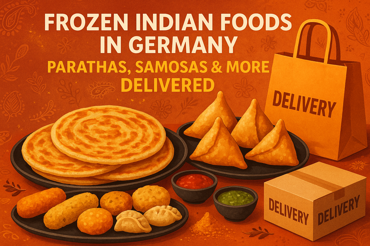 Buy Frozen Indian Foods in Germany – Parathas, Samosas & More Delivered