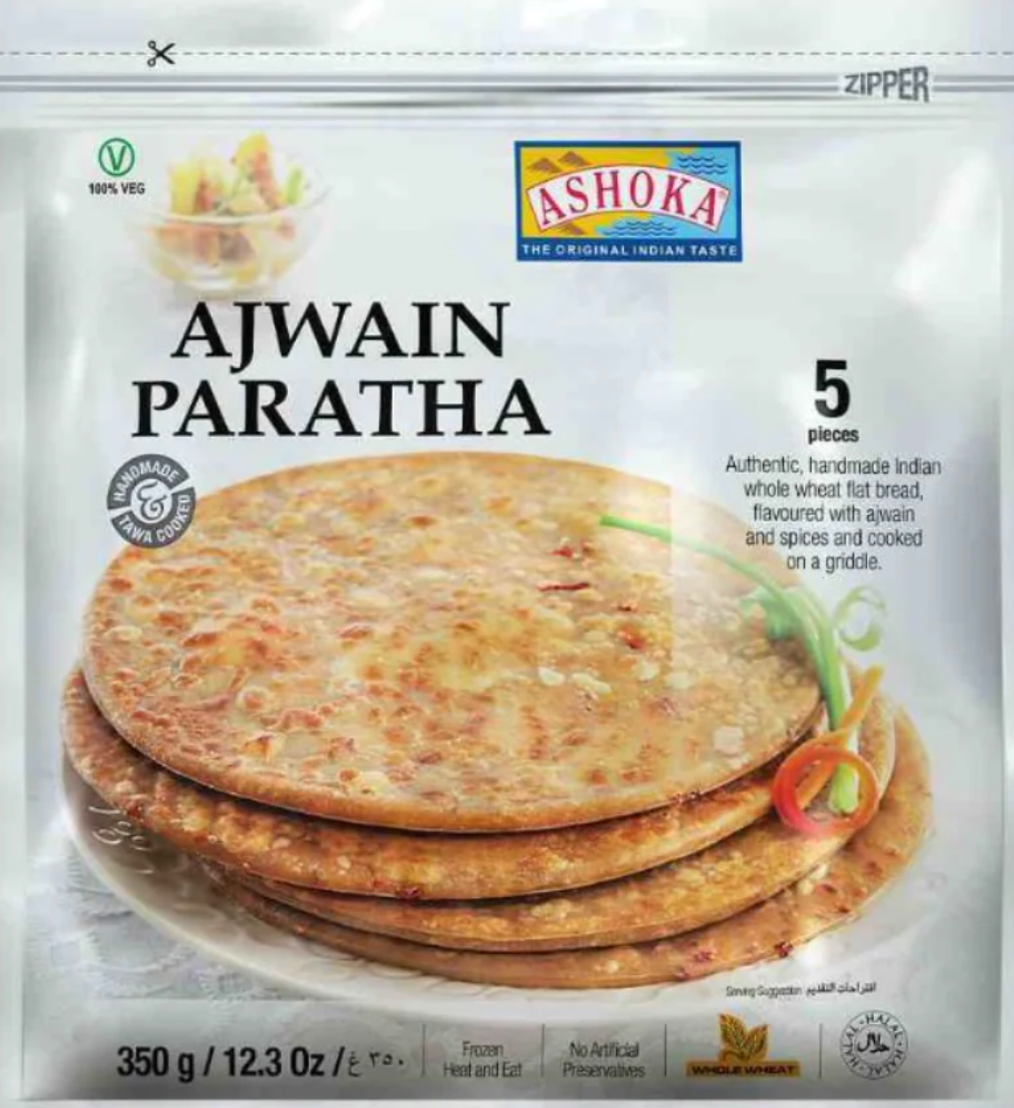 Ashoka Ajwain Paratha