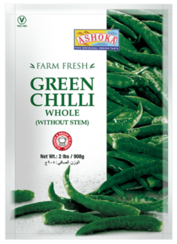 Ashoka Green Chilli Whole