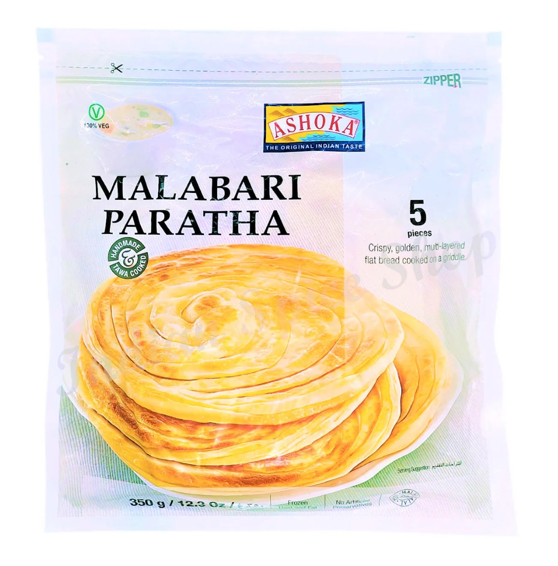 Ashoka Malabari Paratha – Flaky Indian Flatbread – Buy Frozen Paratha Online Germany