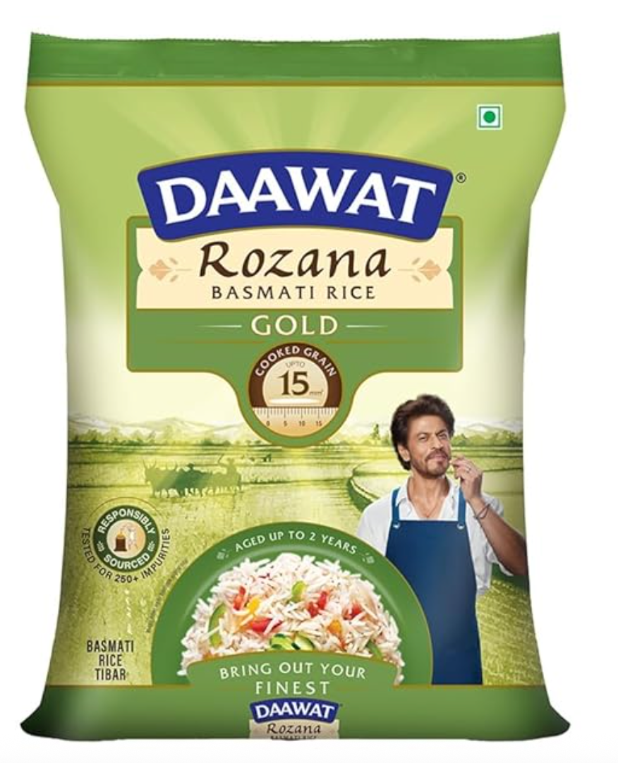Daawat Rozana Gold Basmati Rice 5kg