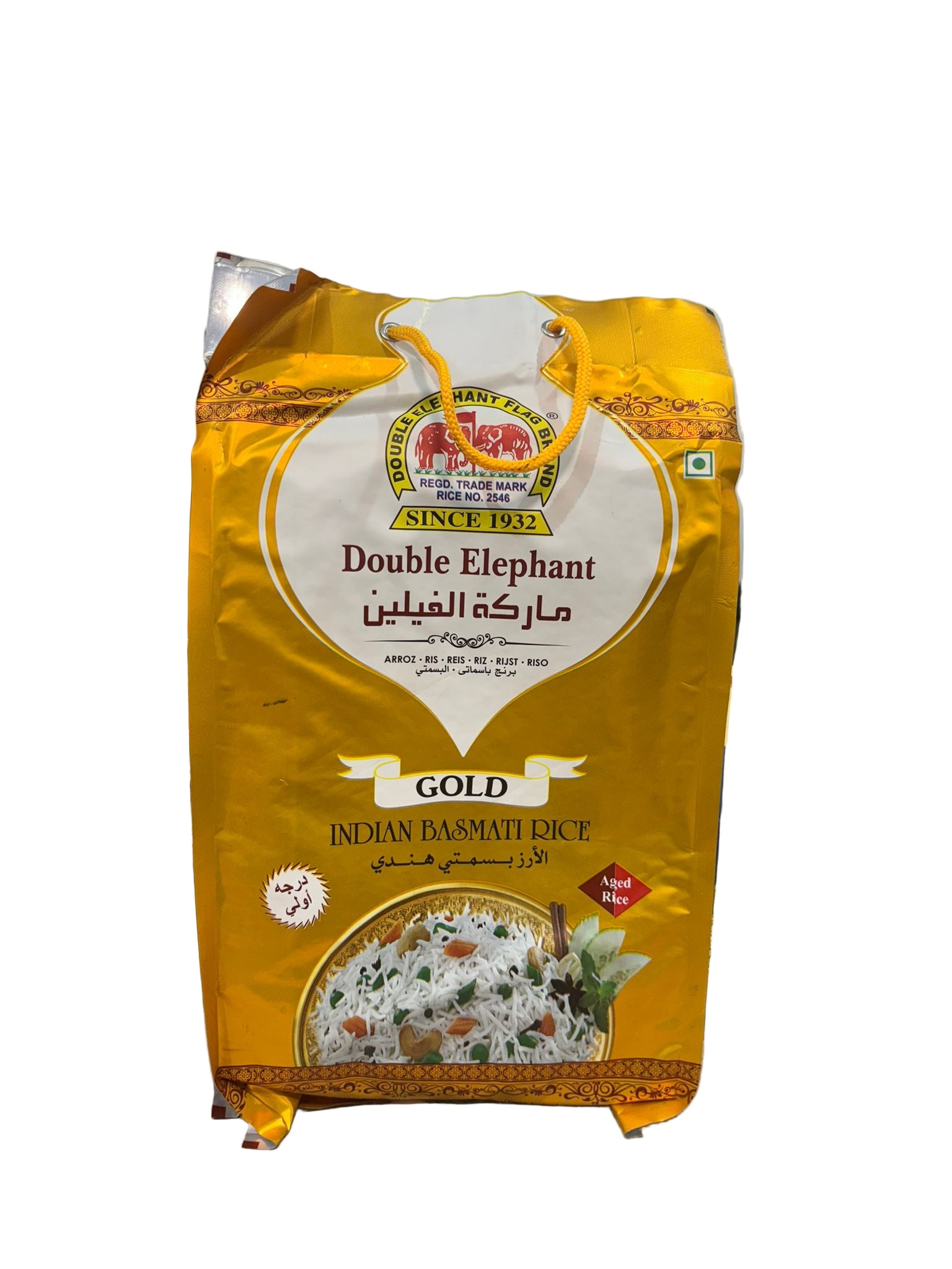 Double Elephant Gold Indian Basmati Rice 5kg