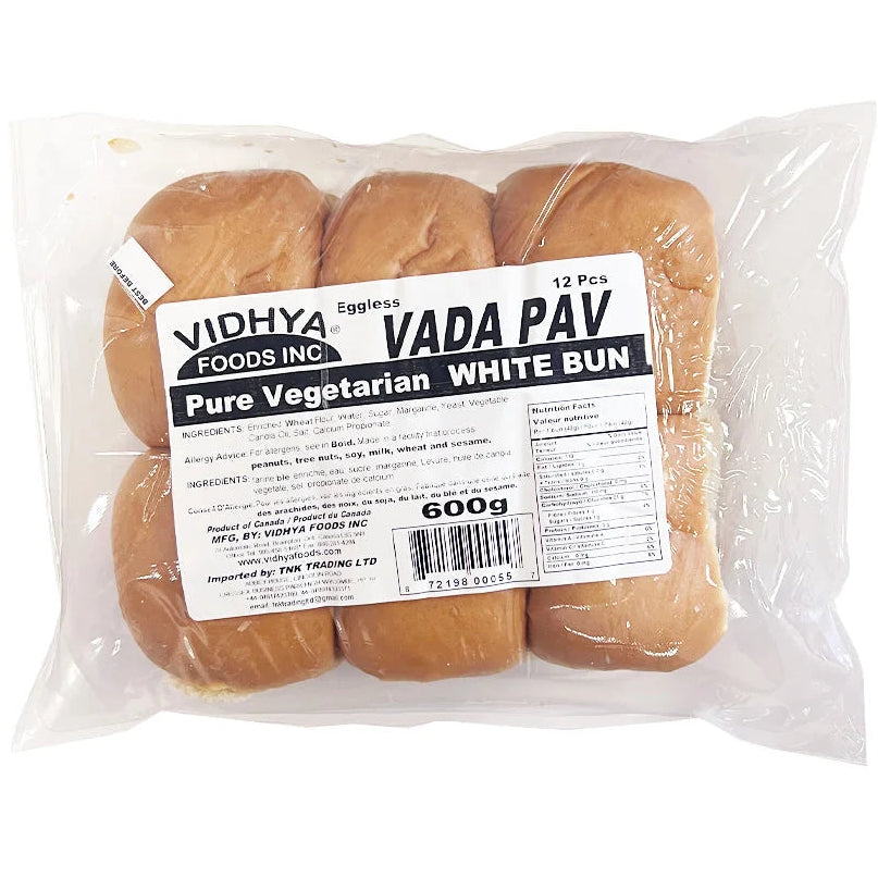Eggless Vada Pav Buns, 12 pcs (600g)