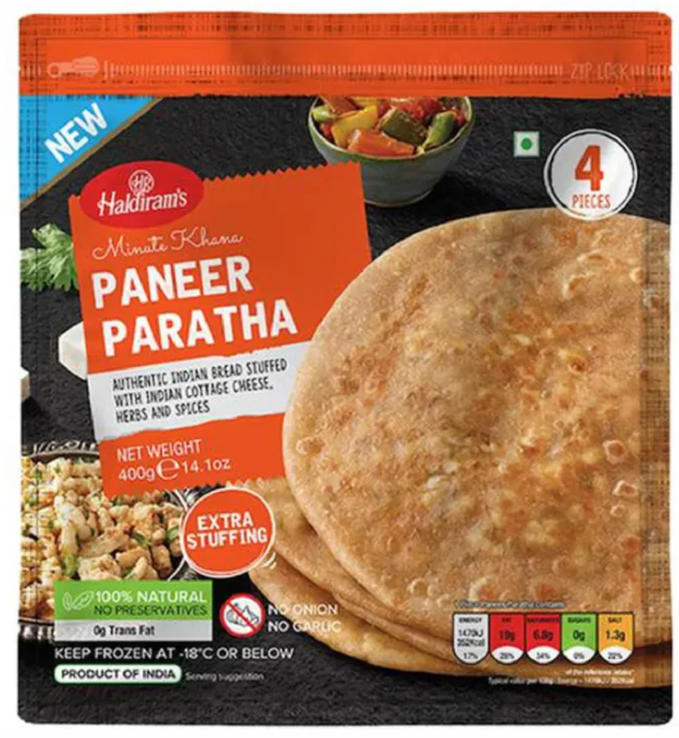 Haldiram ( Tofu ) Paneer Paratha
