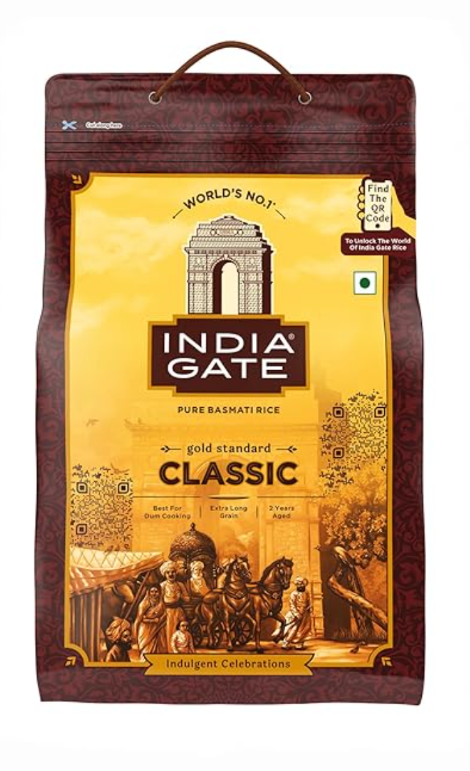 India Gate Gold Standard Classic Basmati Rice