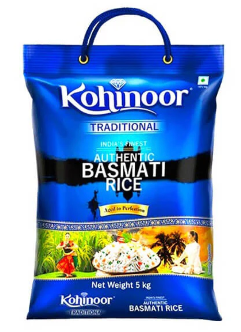 Khanor Rice Buy Kohinoor Traditional Authentic Basmati Rice 5Kg Online