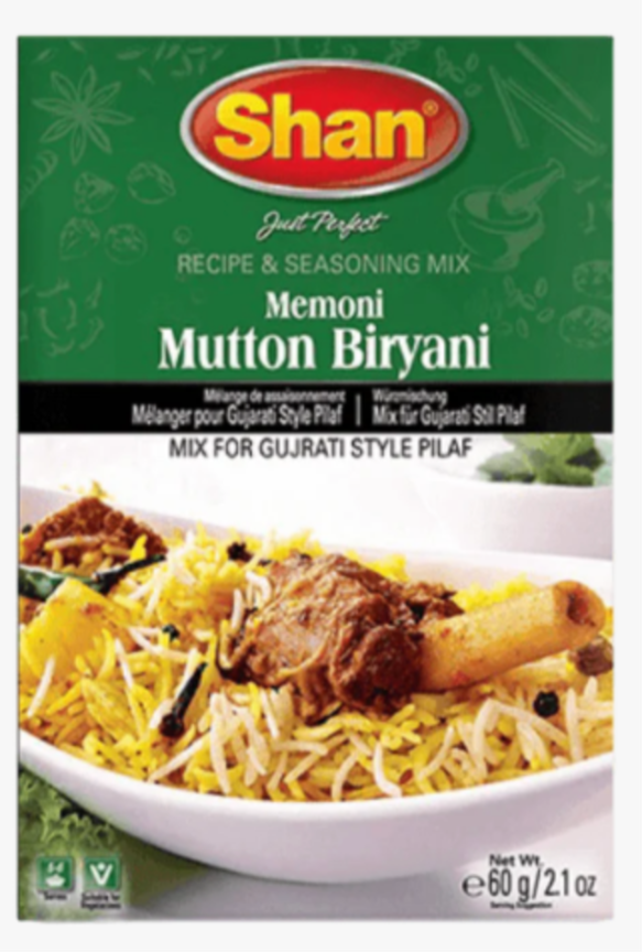 Shan Memoni Hammel-Biryani