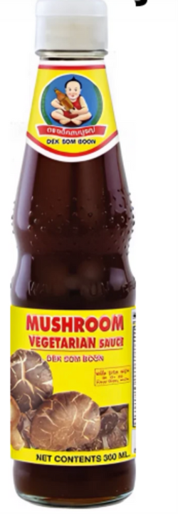 Dek Som Boon Mushroom Vegetarian Sauce