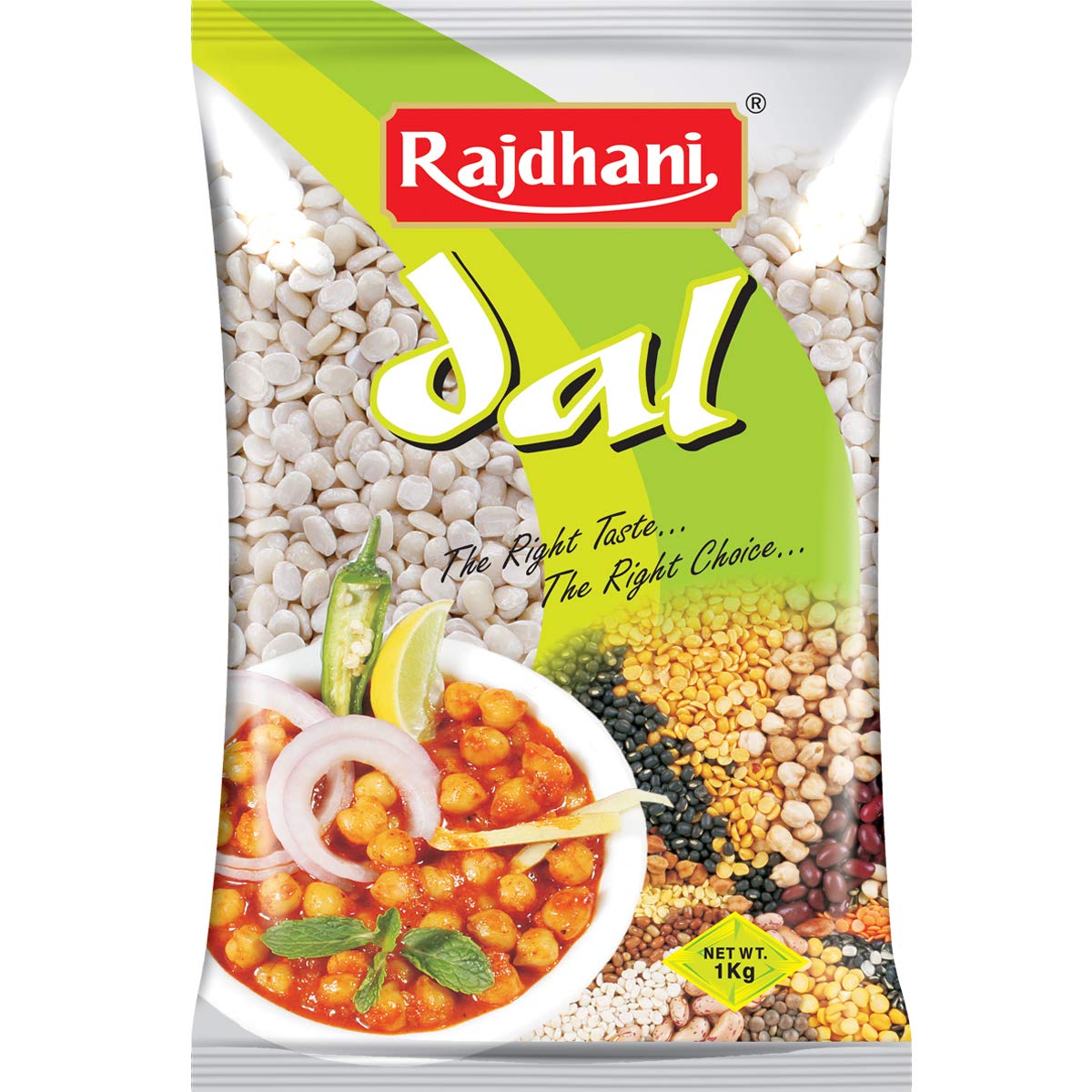 Rajdhani Urad Dhuli 1kg