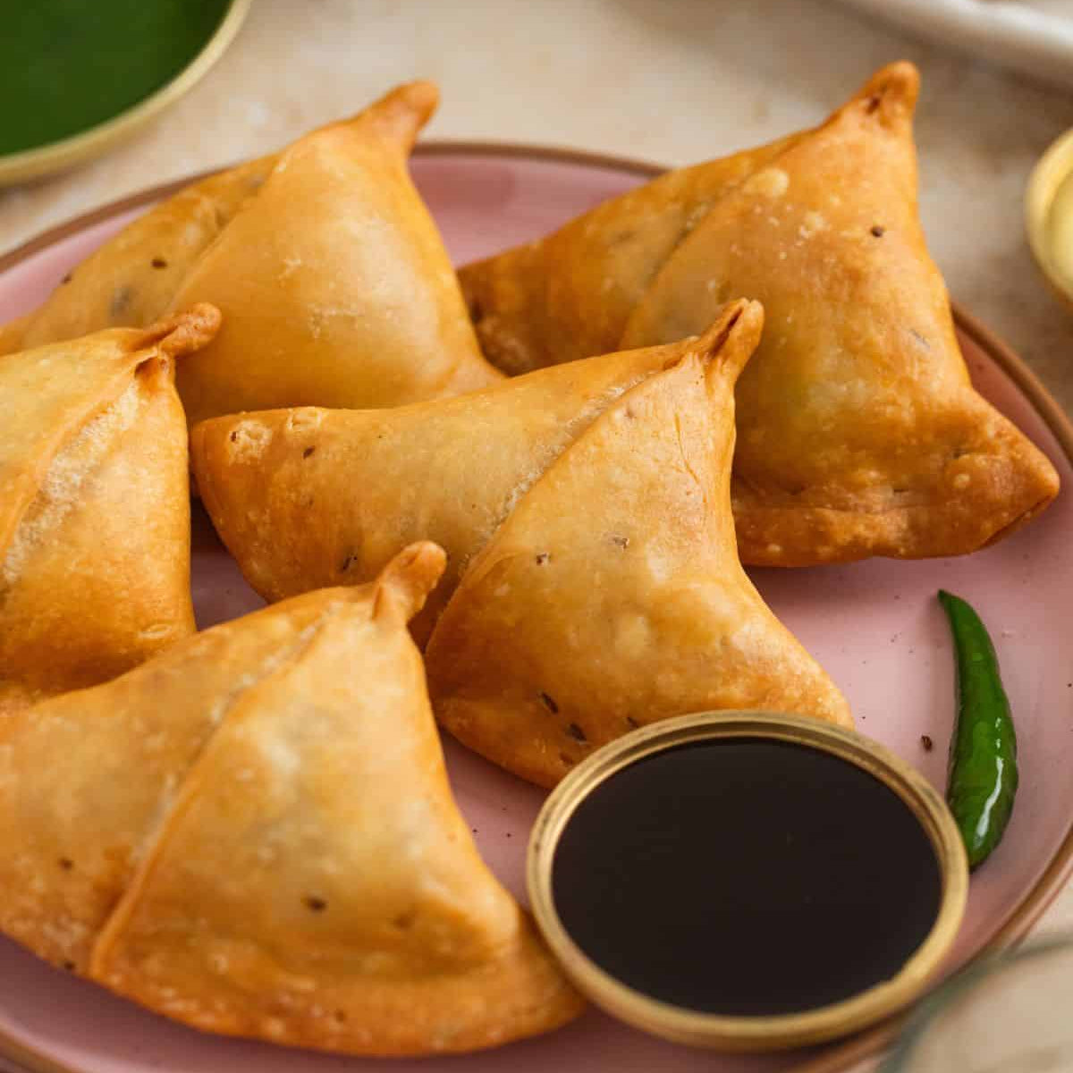 Fresh Samosa in Berlin germany